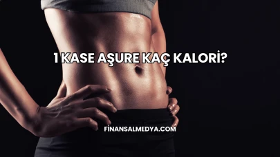 1 Kase Aşure Kaç Kalori?