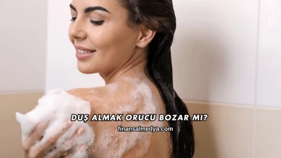 Duş Almak Orucu Bozar mı?