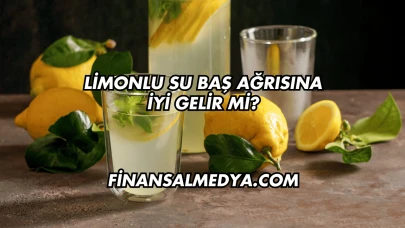 Limonlu Su Baş Ağrısına İyi Gelir mi?