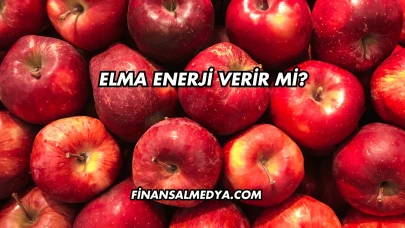 Elma Enerji Verir mi?