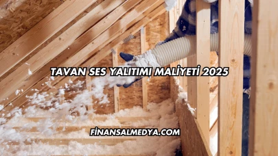Tavan Ses Yalıtımı Maliyeti 2025