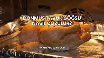 Donmuş Tavuk Göğsü Nasıl Çözülür?