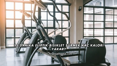 15 Dakika Eliptik Bisiklet Sürmek Kaç Kalori Yakar?