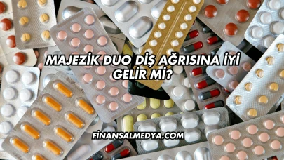 Majezik Duo Diş Ağrısına İyi Gelir mi?