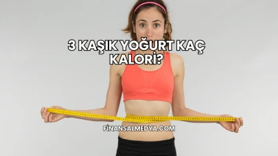 3 Kaşık Yoğurt Kaç Kalori?