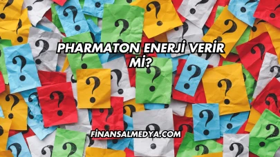 Pharmaton Enerji Verir mi?