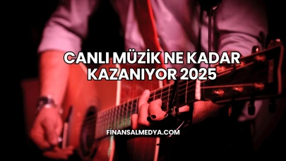 Canlı Müzik Ne Kadar Kazanıyor 2025