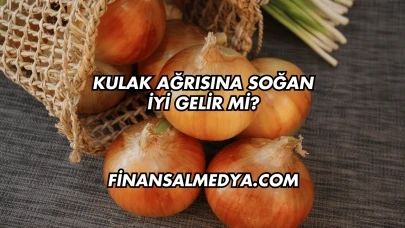 Kulak Ağrısına Soğan İyi Gelir mi?