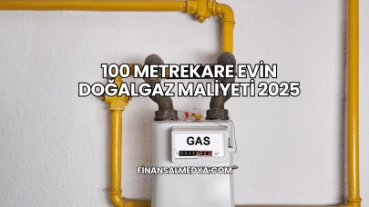 100 Metrekare Evin Doğalgaz Maliyeti 2025