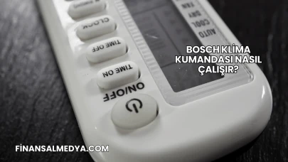 Bosch Klima Kumandası Nasıl Çalışır?