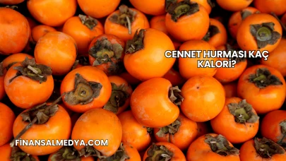 Cennet Hurması Kaç Kalori?
