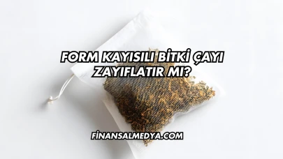 Form Kayısılı Bitki Çayı Zayıflatır mı?