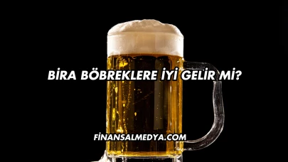Bira Böbreklere İyi Gelir mi?