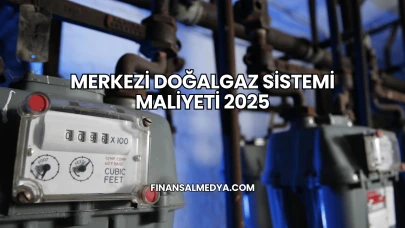 Merkezi Doğalgaz Sistemi Maliyeti 2025