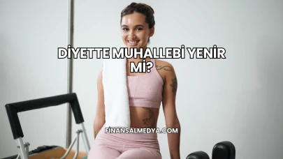 Diyette Muhallebi Yenir mi?