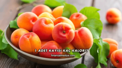 1 Adet Kayısı Kaç Kalori?