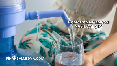 Damacana Pompası Nasıl Çalışır?