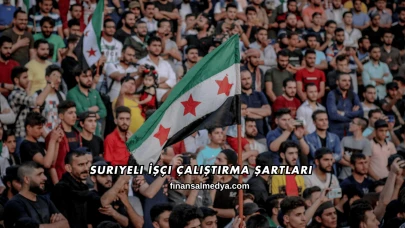 Suriyeli İşçi Çalıştırma Şartları
