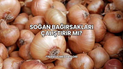Soğan Bağırsakları Çalıştırır mı?