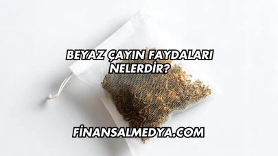 Beyaz Çayın Faydaları Nelerdir?