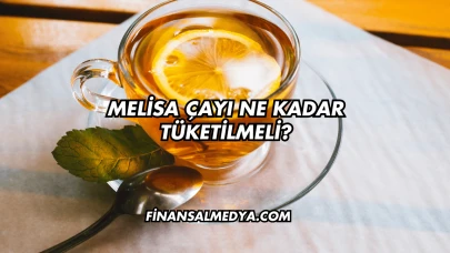 Melisa Çayı Ne Kadar Tüketilmeli?