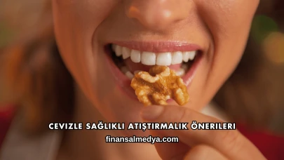 Cevizle Sağlıklı Atıştırmalık Önerileri