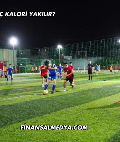 Halı Sahada Kaç Kalori Yakılır?