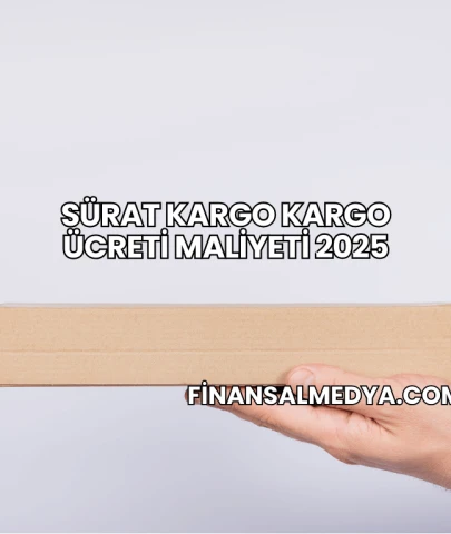 Sürat Kargo Kargo Ücreti Maliyeti 2025