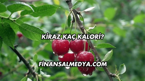 Kiraz Kaç Kalori?