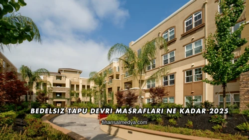 Bedelsiz Tapu Devri Masrafları Ne Kadar 2025