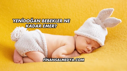 Yenidoğan Bebekler Ne Kadar Emer?