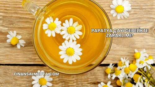 Papatya Çayı Gebelikte Zararlı mı?