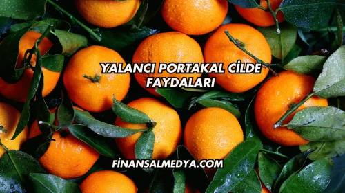 Yalancı Portakal Cilde Faydaları