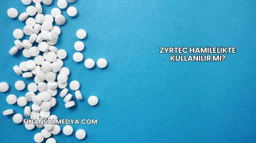 Zyrtec Hamilelikte Kullanılır mı?