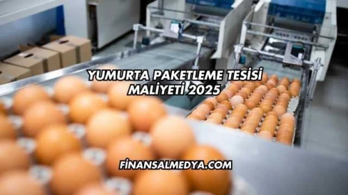 Yumurta Paketleme Tesisi Maliyeti 2025