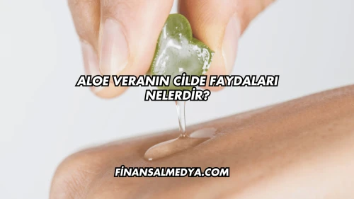 Aloe Veranın Cilde Faydaları Nelerdir?