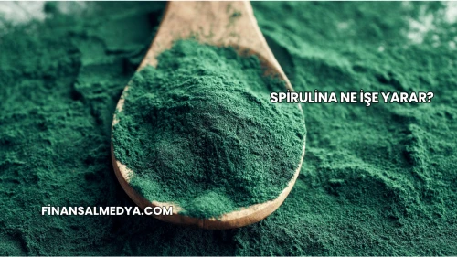 Spirulina Ne İşe Yarar?