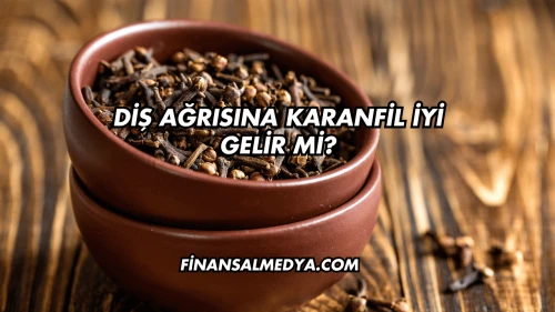 Diş Ağrısına Karanfil İyi Gelir mi?