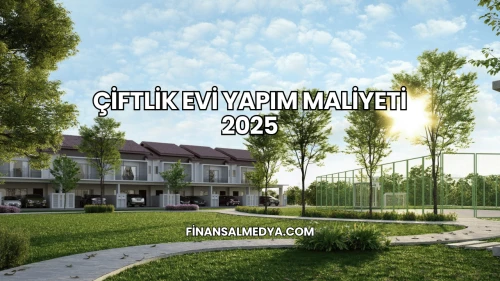 Çiftlik Evi Yapım Maliyeti 2025