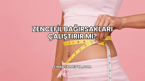Zencefil Bağırsakları Çalıştırır mı?