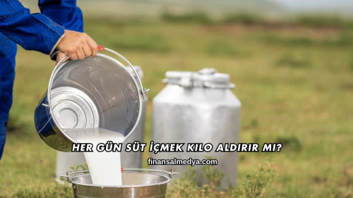 Her Gün Süt İçmek Kilo Aldırır mı?