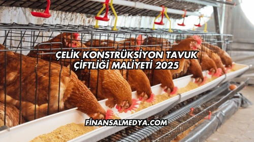 Çelik Konstrüksiyon Tavuk Çiftliği Maliyeti 2025