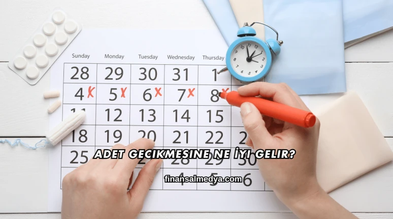 Adet Gecikmesine Ne İyi Gelir?