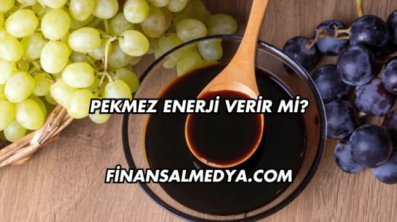 Pekmez Enerji Verir mi?