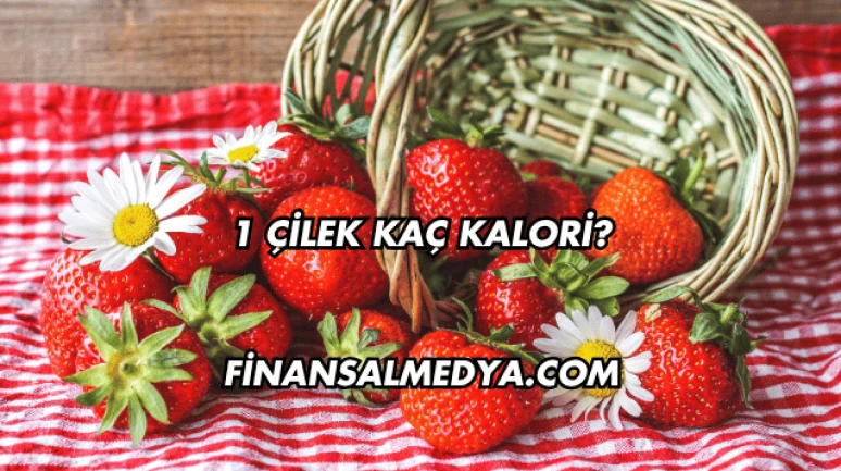 1 Çilek Kaç Kalori?
