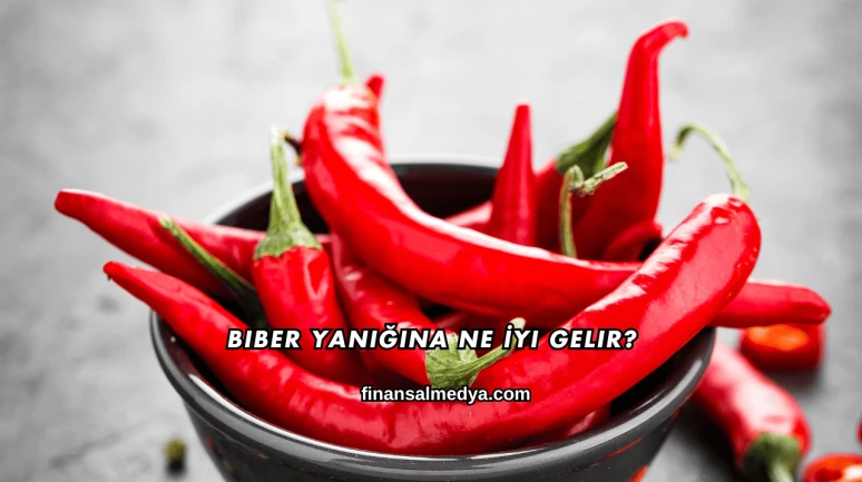 Biber Yanığına Ne İyi Gelir?