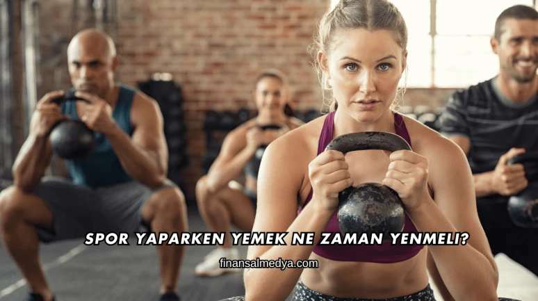 Spor Yaparken Yemek Ne Zaman Yenmeli?