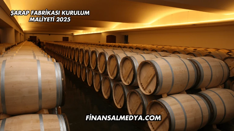 Şarap Fabrikası Kurulum Maliyeti 2025