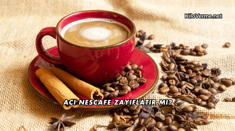 Acı Nescafe Zayıflatır mı?