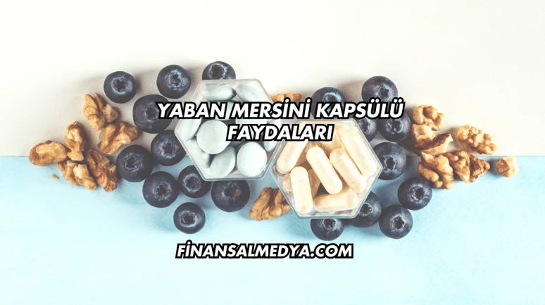 Yaban Mersini Kapsülü Faydaları